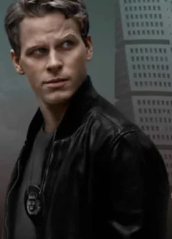 YOUNG WALLANDER (KURT WALLANDER) ADAM PÅLSSON BLACK JACKET