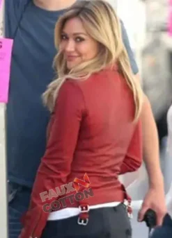 Younger (Kelsey Peters) Hilary Duff Red Leather Jacket